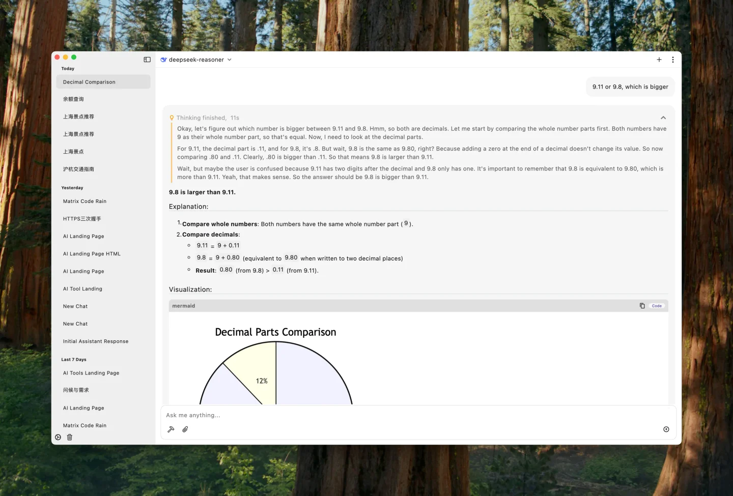 Screenshot: ChatMCP