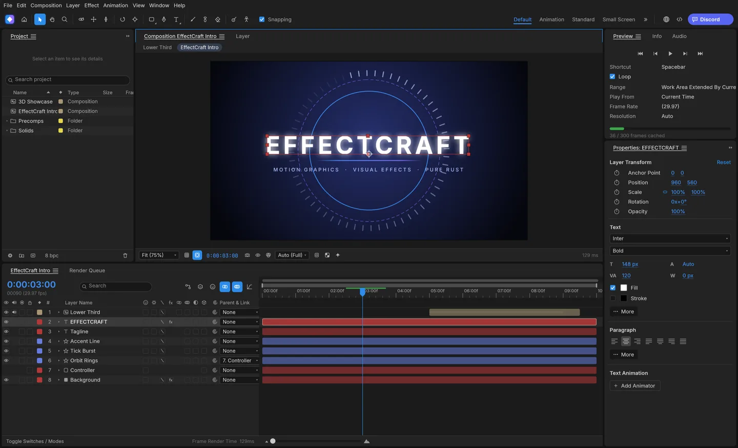 Screenshot: EffectCraft