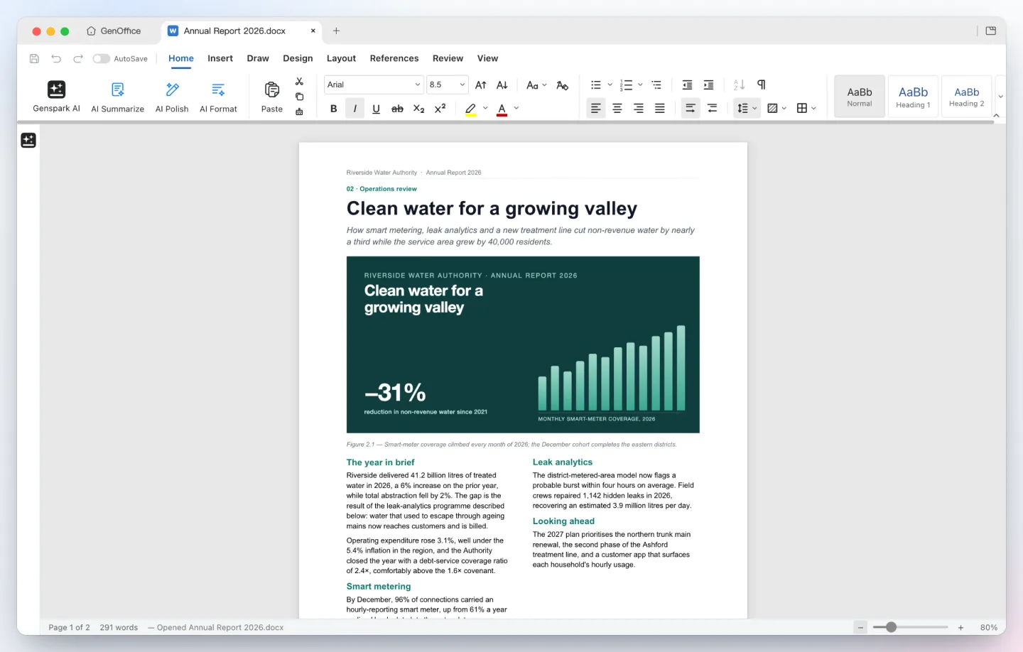 Screenshot: GenOffice · OSS