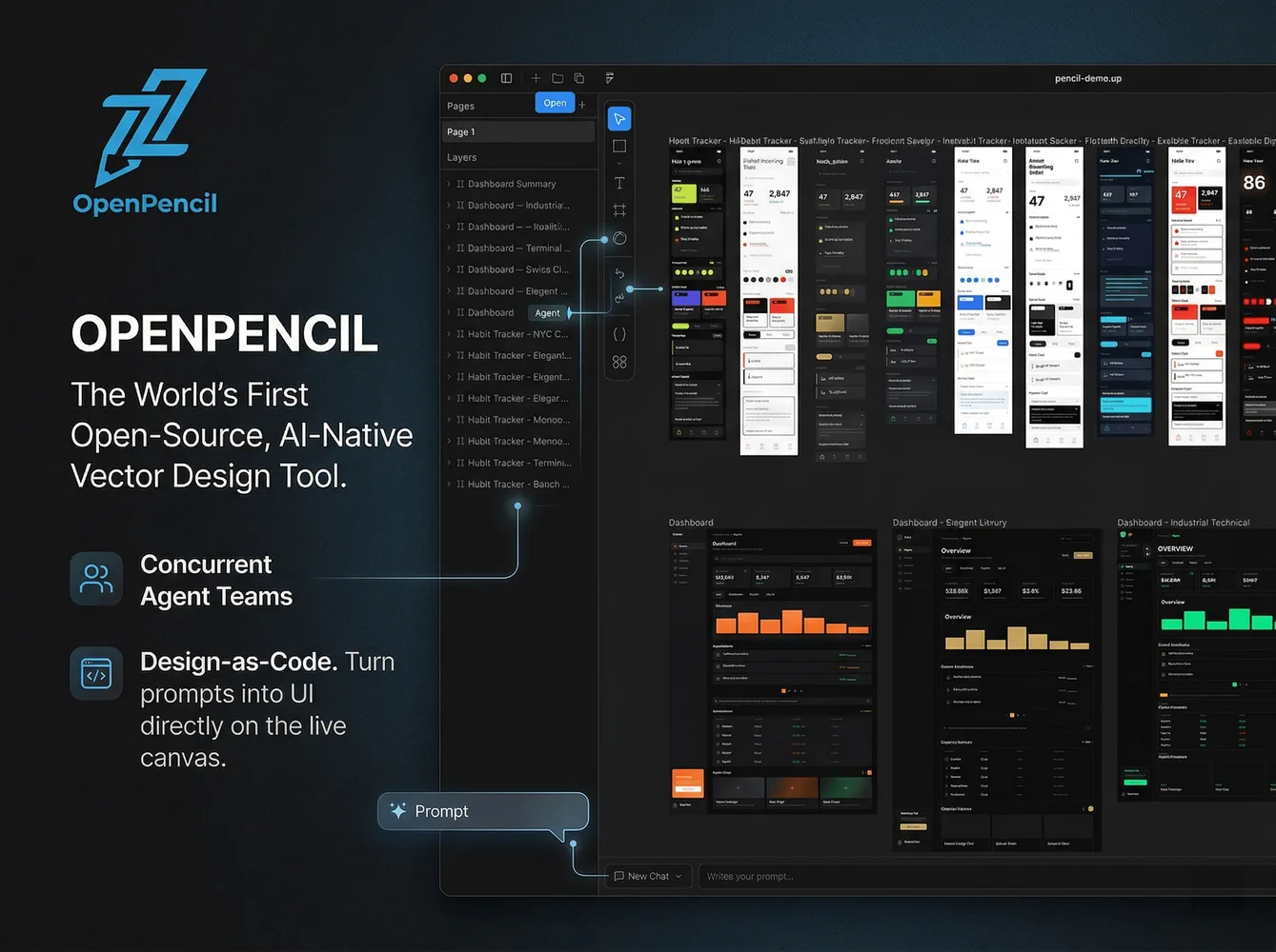 Screenshot: OpenPencil · ZSeven-W